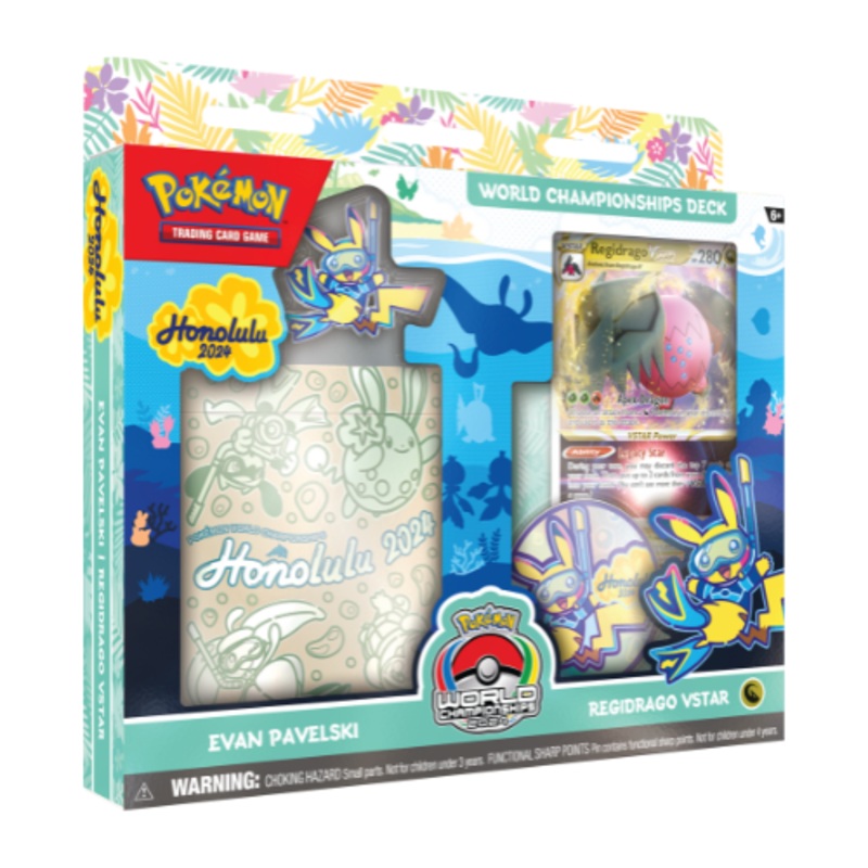 Pokemon 2024 World Championships Deck  – Evan Pavelski – Regidrago VStar